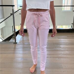 Pink Leggings with Soft Stretch Fabric